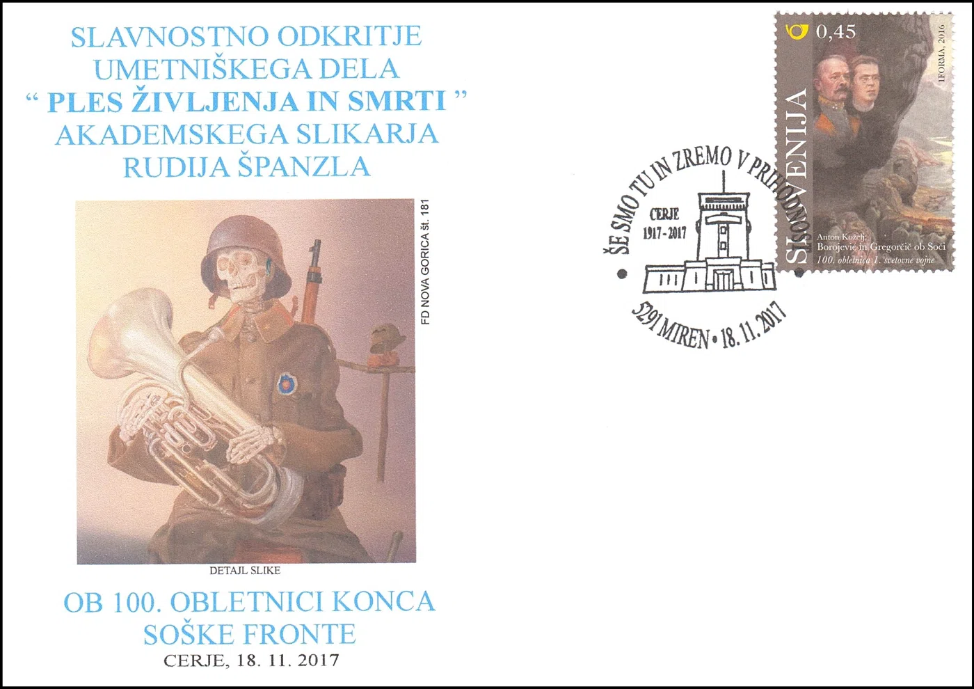 ŠE SMO TU IN ZREMO V PRIHODNOST CERJE 1917 - 2017